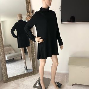 Black turtleneck Dress